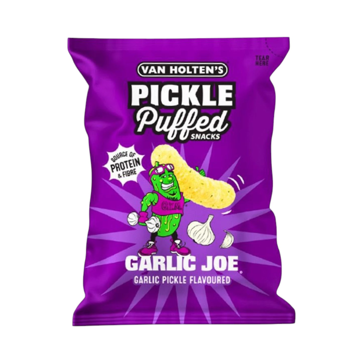 Van Holten's Pickle Puffed Snacks - Garlic Joe - 90g