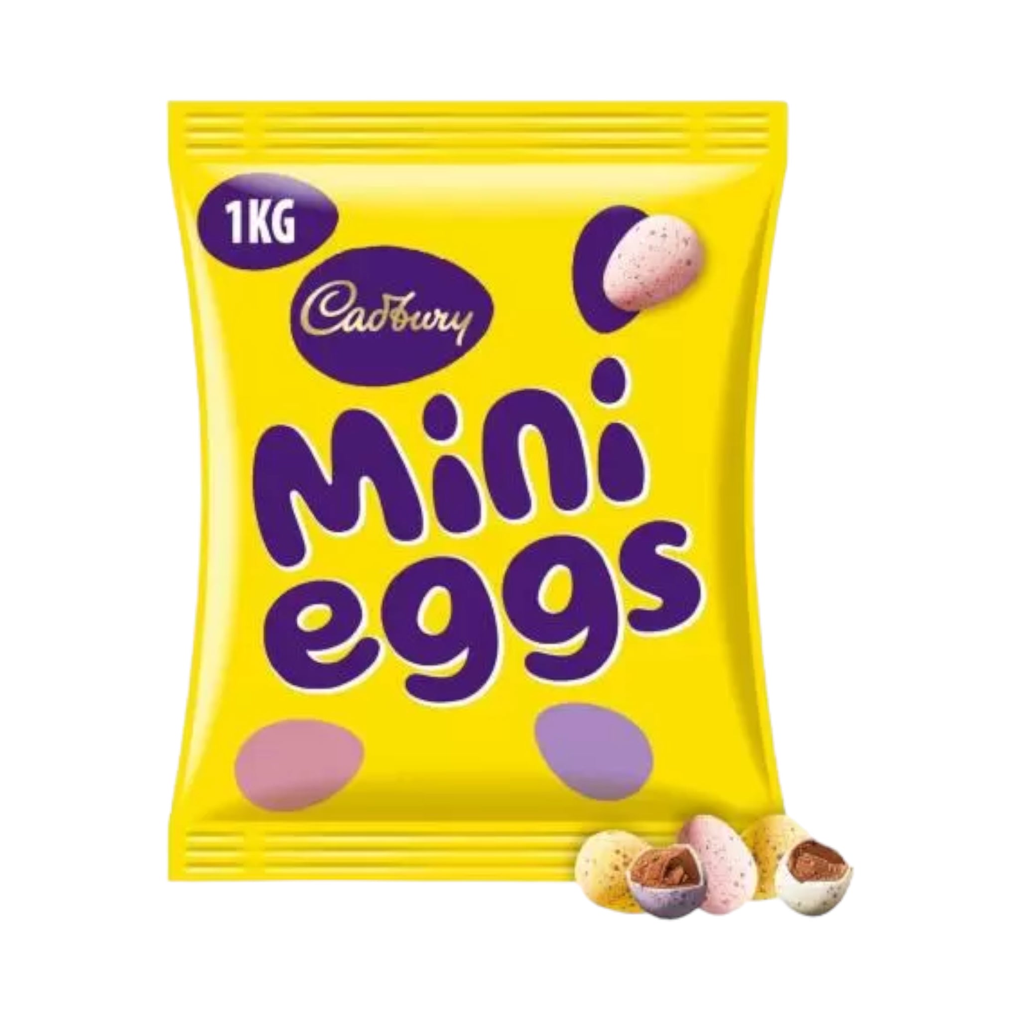 Cadbury Mini Eggs Giant Sharing Chocolate Bag - 1kg – USA Bites