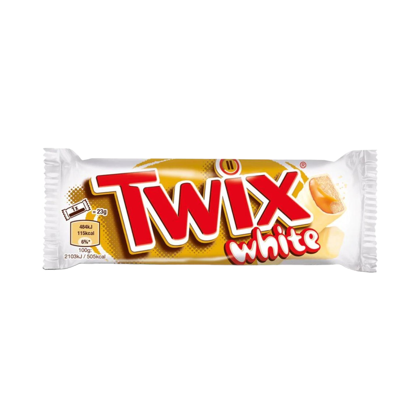 Twix White Chocolate Biscuit Twin Bars -46g