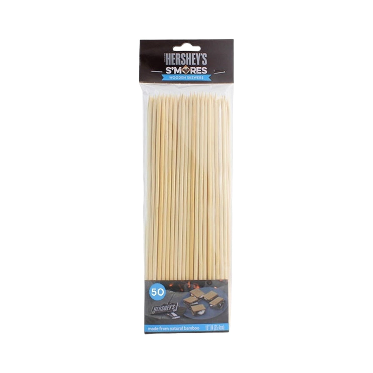 Hershey's S'mores 15.7in Bamboo Skewers - 50CT