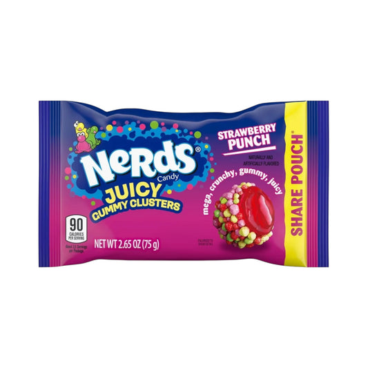 Nerds Juiced Gummy Clusters Share Pouch - 2.65oz (75g)