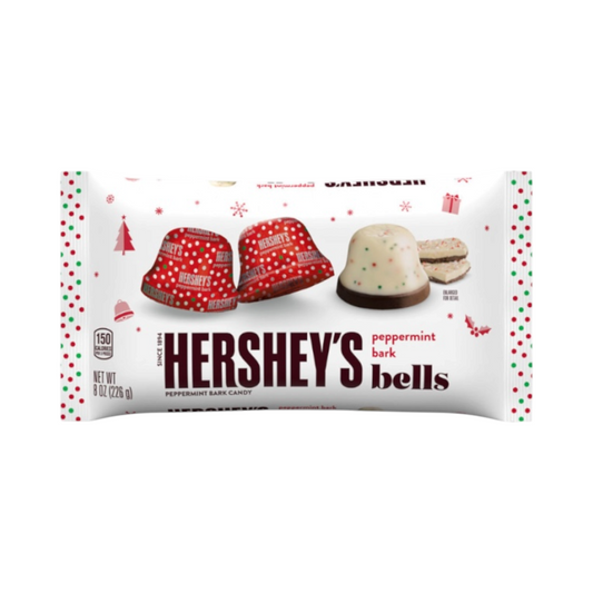 Hershey's Peppermint Bark Bells - 8oz (226g)