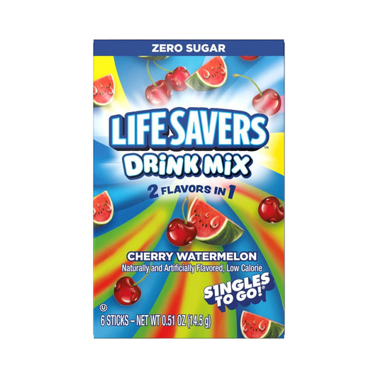 Lifesavers Singles to go Cherry Watermelon - 0.51oz (14.5g)