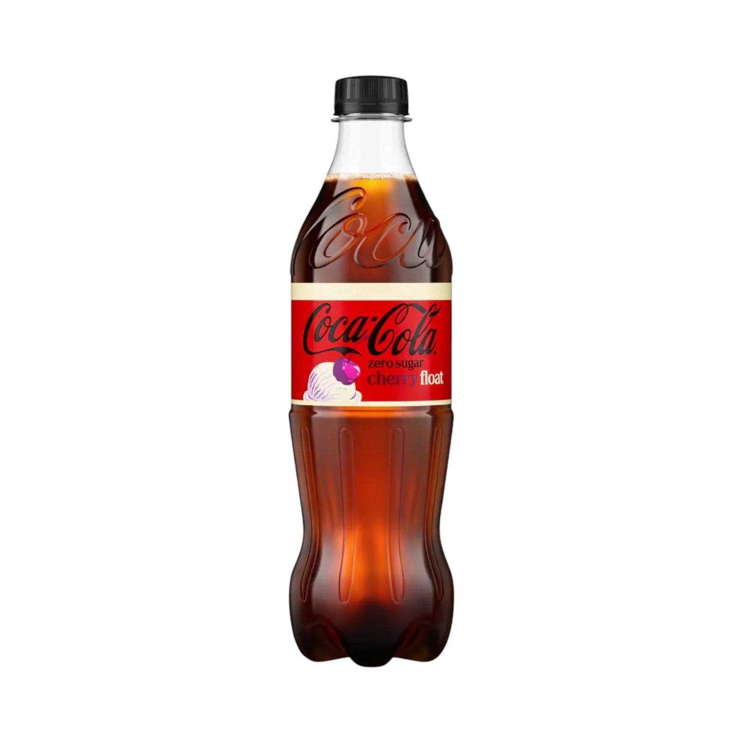 Coca Cola Cherry Float Zero Sugar - 500ml (PMP £1.40)