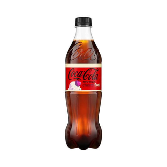 Coca Cola Cherry Float Zero Sugar - 500ml (PMP £1.40)