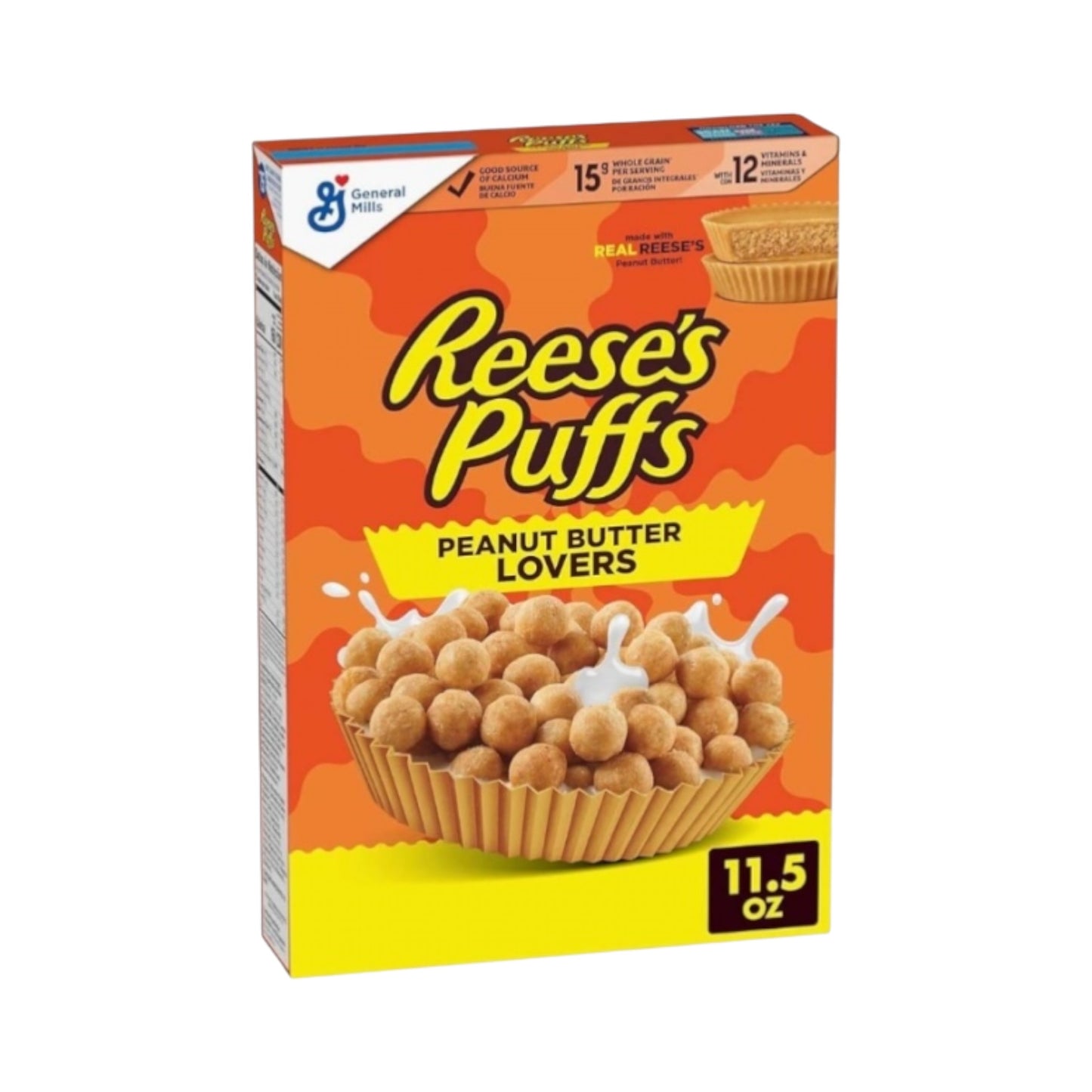 General Mills Reeses Puffs Peanut Butter Lovers Cereal - 11.5oz (326g)