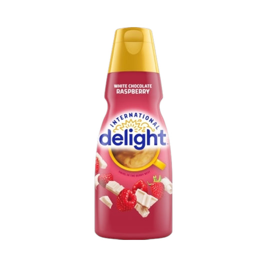 International Delight White Chocolate Raspberry Coffee Creamer - 32oz (946ml)