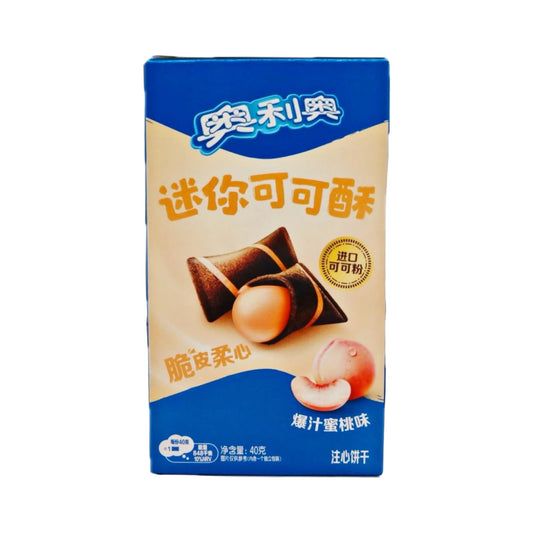 Oreo Crispy Cocoa Cookies Juicy Peach - 40g (China)