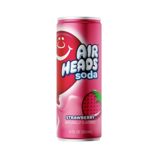 Airheads Soda - Strawberry - 12oz (355ml)