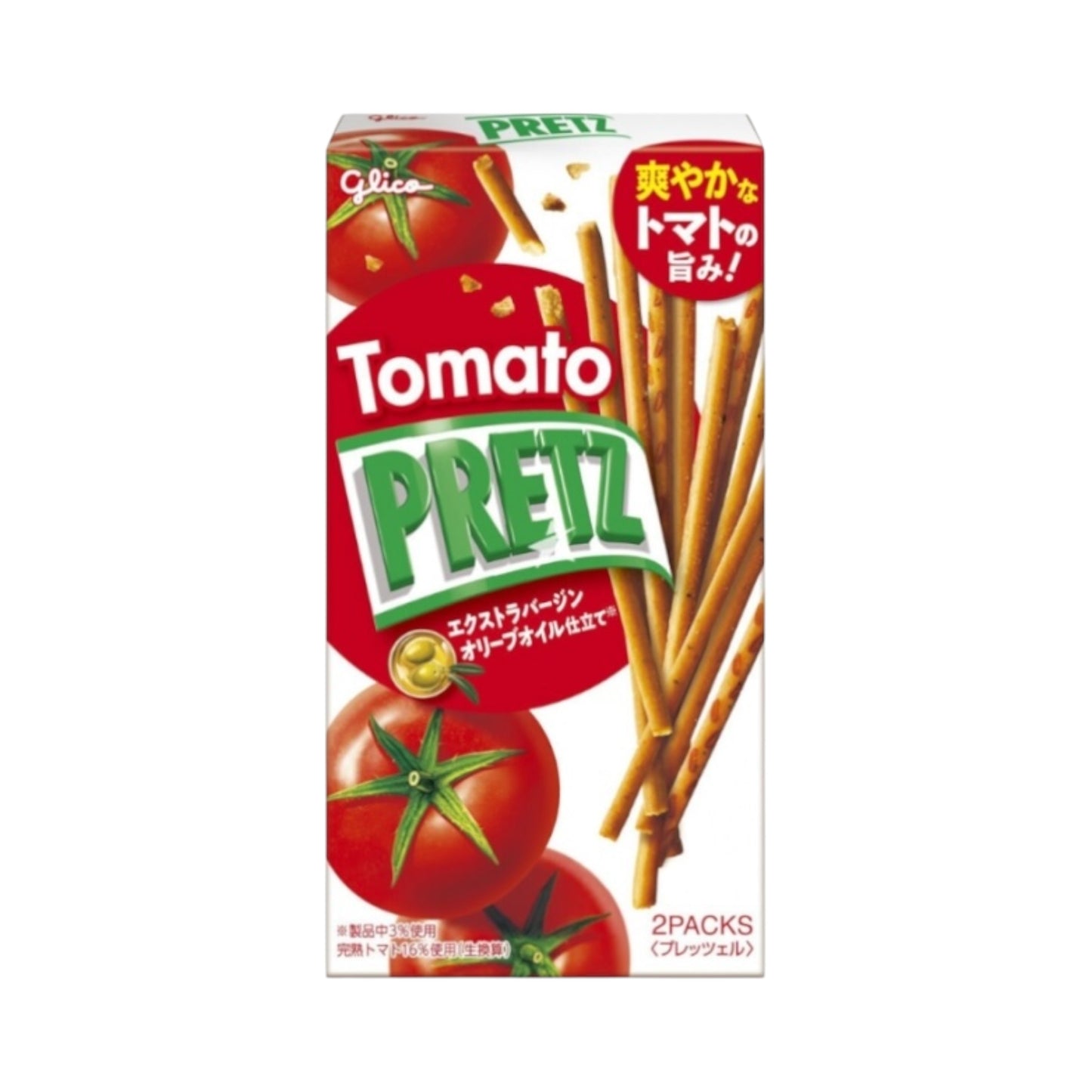 GLICO PRETZ Tomato - 53g [Japan]