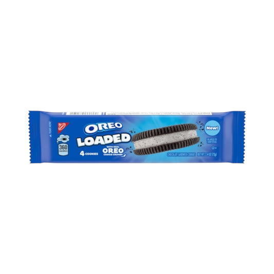 Oreo Loaded Sandwich Cookies - 2.54oz (72g)