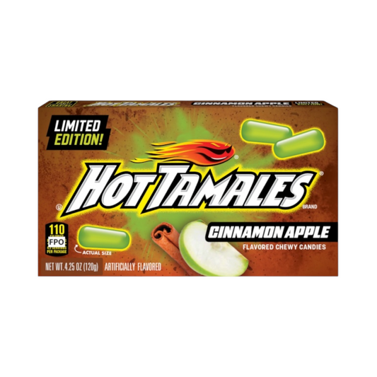 Hot Tamales Cinnamon Apple - 4.25oz (120g) - Theatre Box