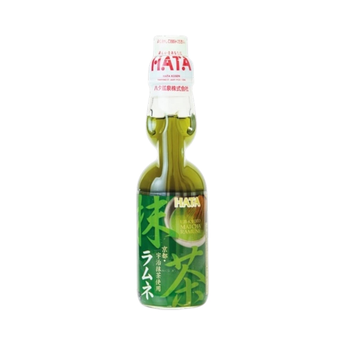 HATA Ramune - Matcha (Glass) - 200ml [Japan]