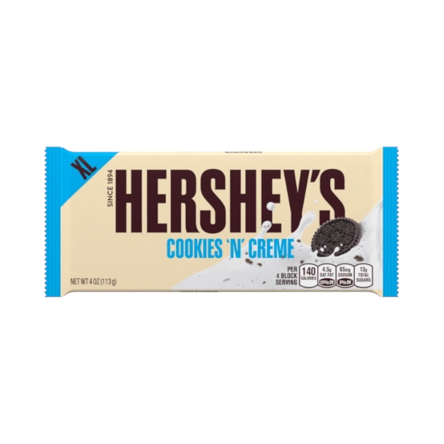 Hershey's Cookies 'N' Creme XL Bar - 4oz (113g)