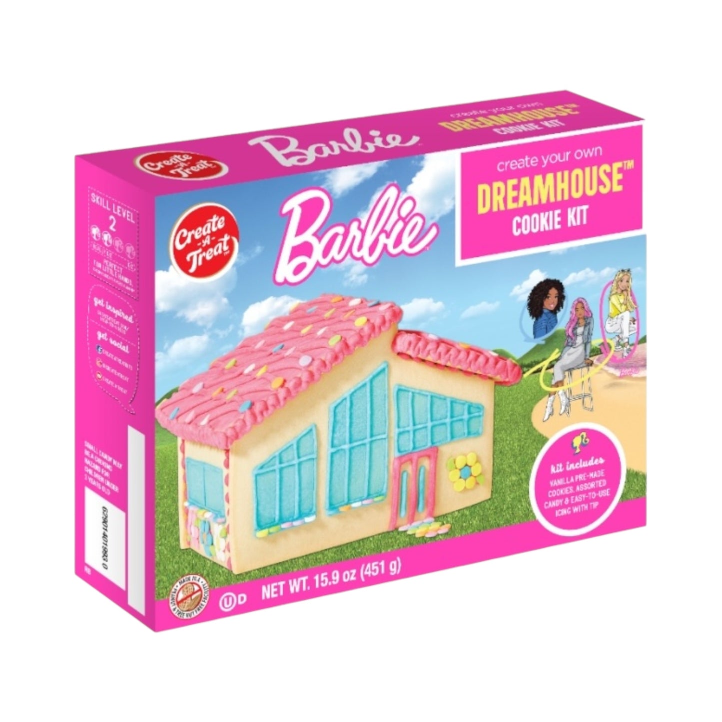 Barbie Dream House Cookie Kit - 15.9oz (451g)