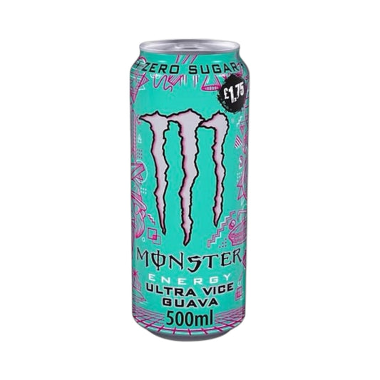 Monster Zero Ultra Vice Guava - 500ml (PMP £1.75)