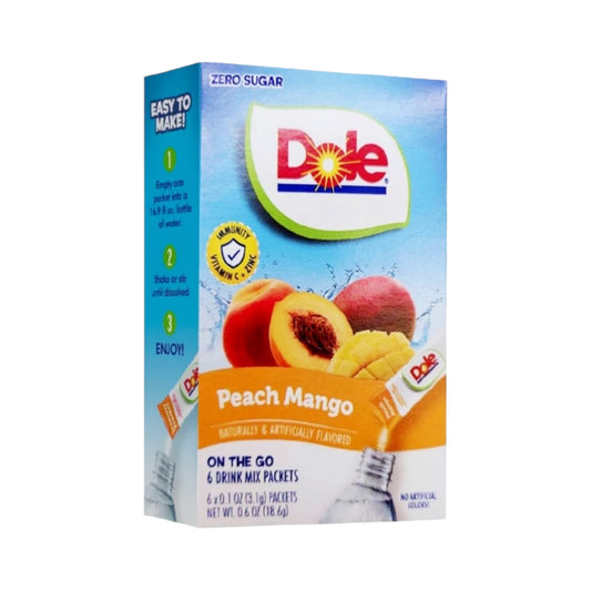 Dole Singles To Go Peach Mango - 18.6g