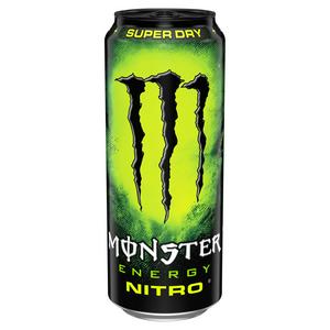 Monster Nitro - Super Dry Energy Drink - 500ml (PMP £1.65)