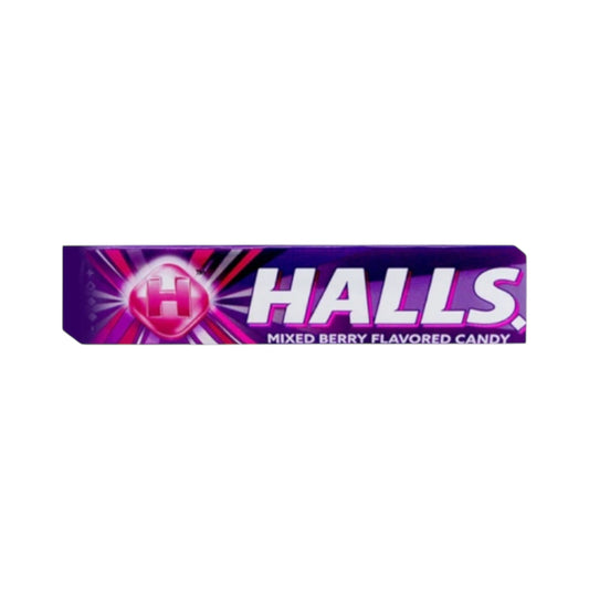 HALLS Stick Candy Mixed Berry - 9pcs [Thailand]