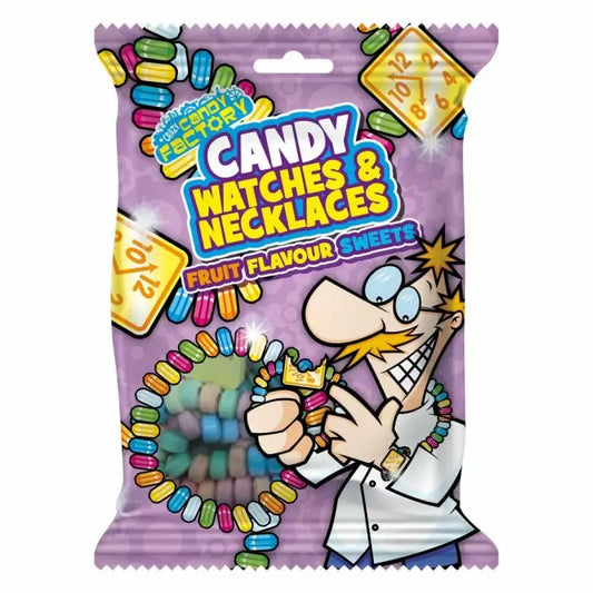 Crazy Candy Factory Candy Watches & Necklaces Bag - 102g