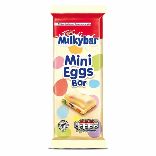 Milkybar Mini Egg Block Bar - 100g