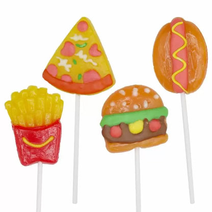 Candy Realms Fast Food Pops - 50g