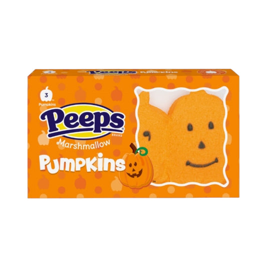 Peeps Halloween Marshmallow Pumpkins 3PK - 1.5oz (42g)