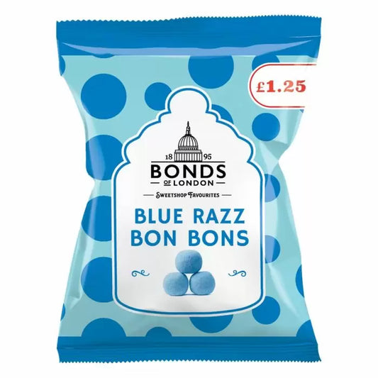 Bonds Blue Razz Bon Bons - 130g (PMP £1.25)
