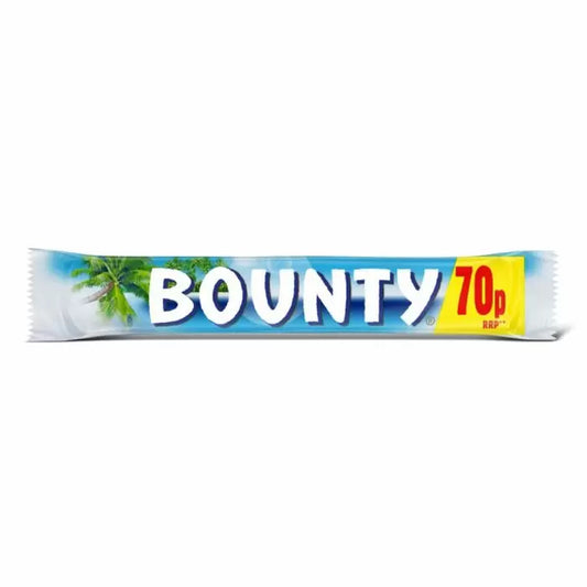 Bounty Coconut Milk Chocolate Bars - 57g (PMP 75p)