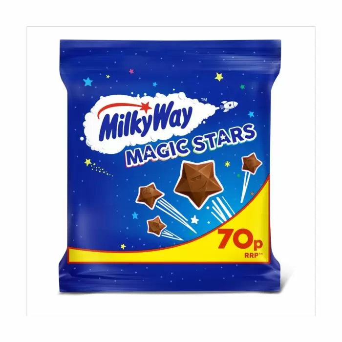 Milky Way Magic Stars Chocolate Bag - 33g (PMP 70p)