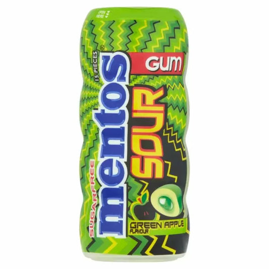 Mentos Sour Gum Apple Flavour - 30g