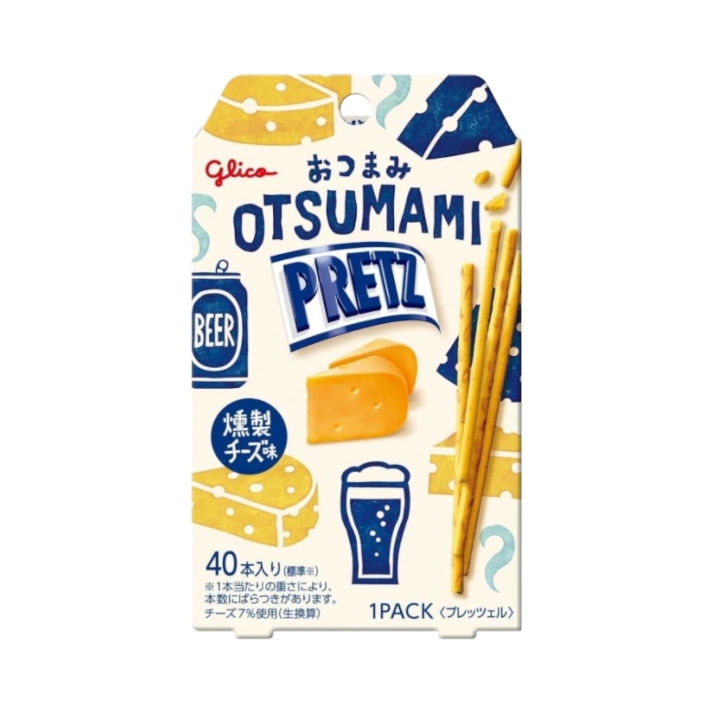 GLICO PRETZ Otsumami Smoked Cheese - 24g [Japan]