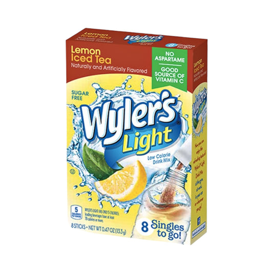 Wyler's Light Singles To Go Lemon Iced Tea 8-Pack - 0.47oz (13.3g)