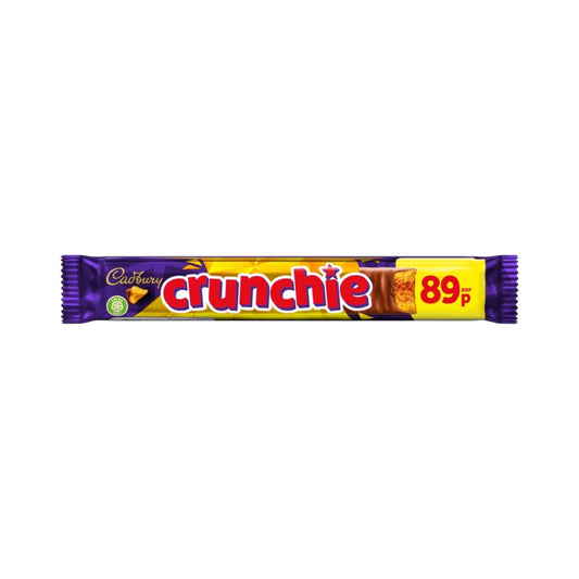 Cadbury Crunchie Chocolate Bar - 40g (PMP £0.89)