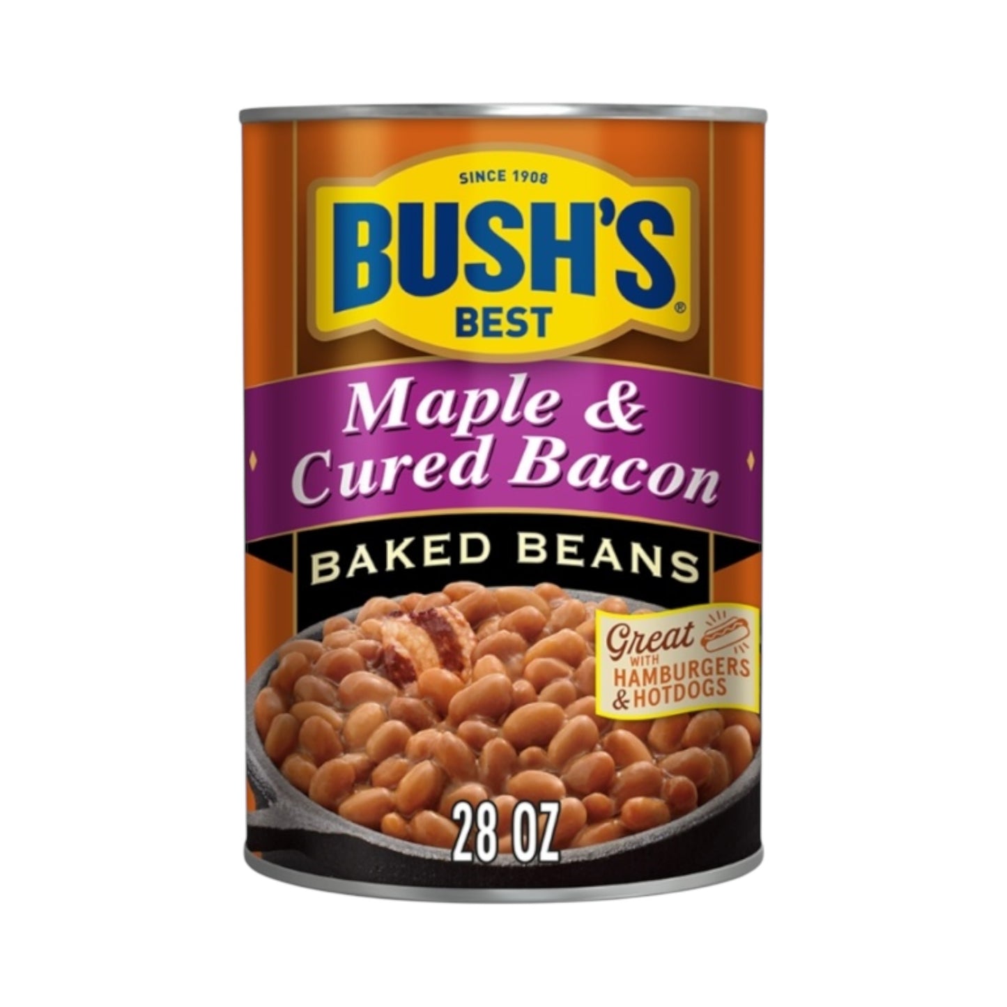 Bush's Best Maple & Cured Bacon Baked Beans - 28oz (794g)