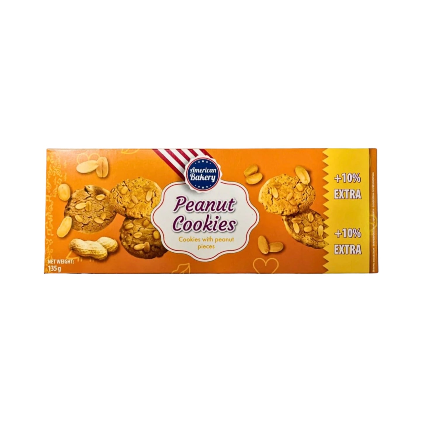 American Bakery Cookie Peanut Cookie - 135g