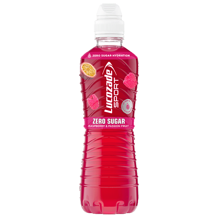 Lucozade Zero Sugar - Raspberry & Passion fruit - 500ml