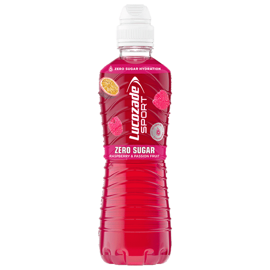 Lucozade Zero Sugar - Raspberry & Passion fruit - 500ml