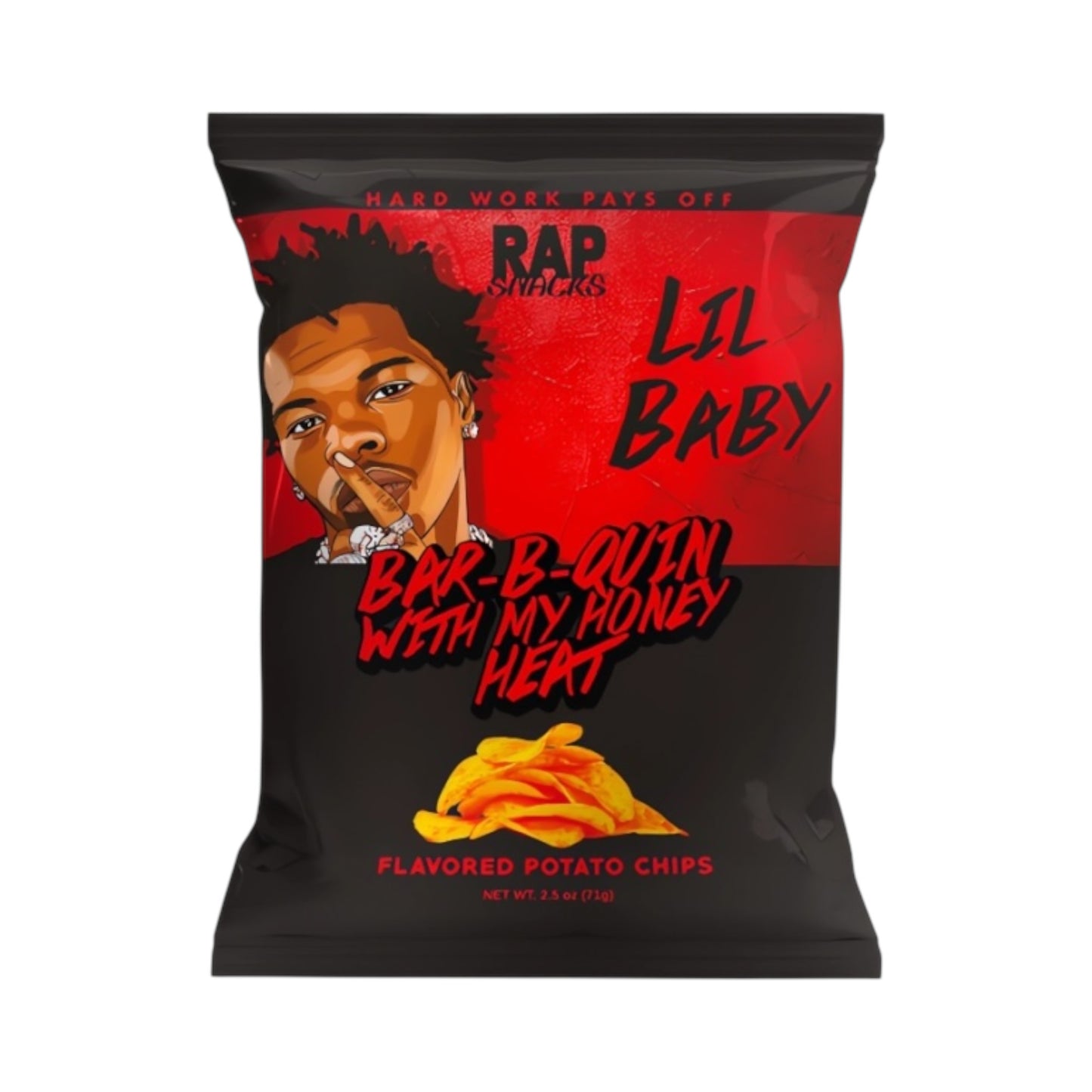 Rap Snacks Lil Baby Bar-B-Quin With My Honey Heat - 71g (EU)