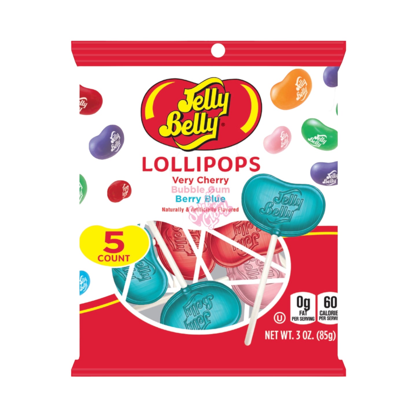 Jelly Belly Lollipops - 3oz (85g)