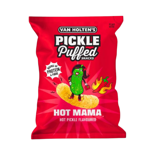 Van Holten's Pickle Puffed Snacks Hot Mama - 90g