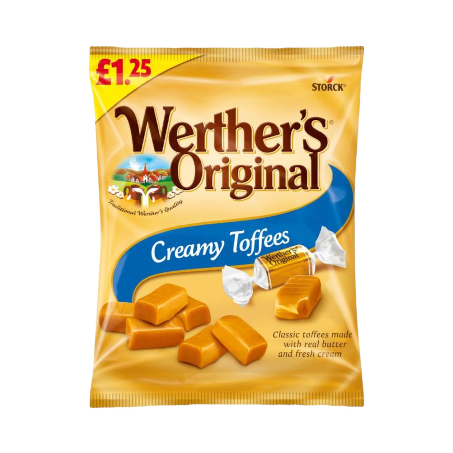 Werther's Original Creamy Toffees - 110g (£1.25 PMP)