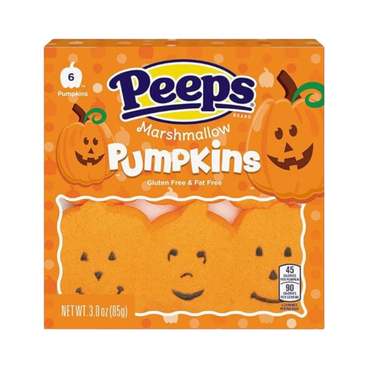 Peeps Halloween Marshmallow Pumpkins 6PK - 3oz (85g)