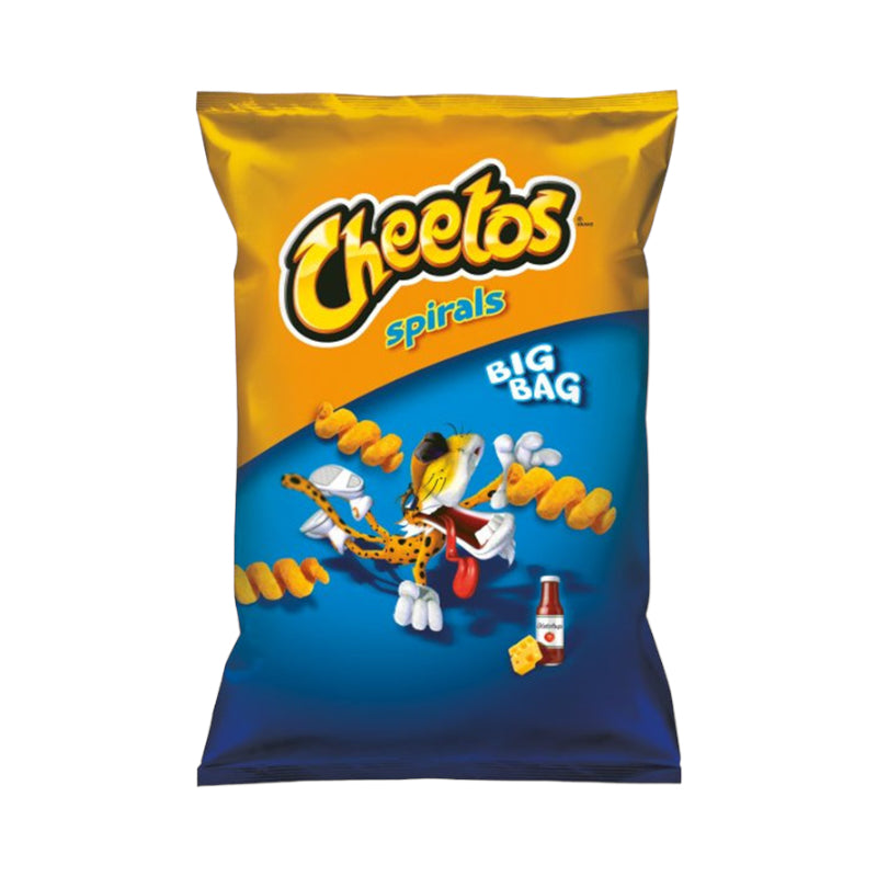 Frito Lay Cheetos Cheese & Ketchup Spirals - 80g (EU)