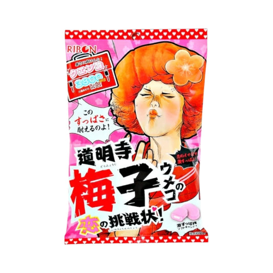 RIBON Domyoji Umeko Plum Candy - 60g [Japan]