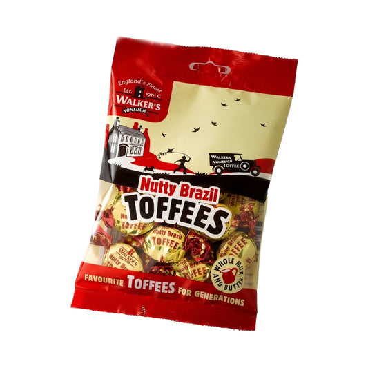 Walker's Nonsuch Nutty Brazil Toffees - 150g