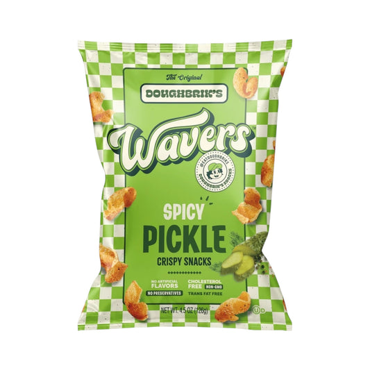 Doughbrik's Wavers Spicy Pickle - 4.5oz (126g)