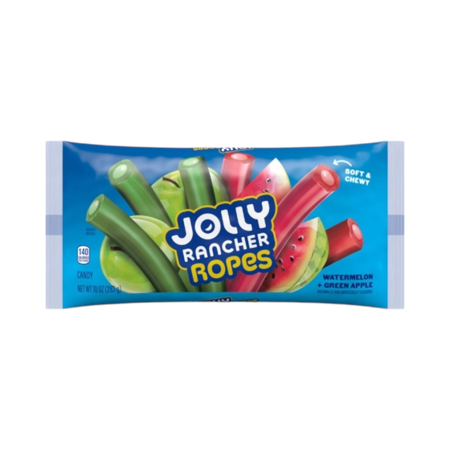 Jolly Rancher Ropes Watermelon & Green Apple - 10oz (283g)