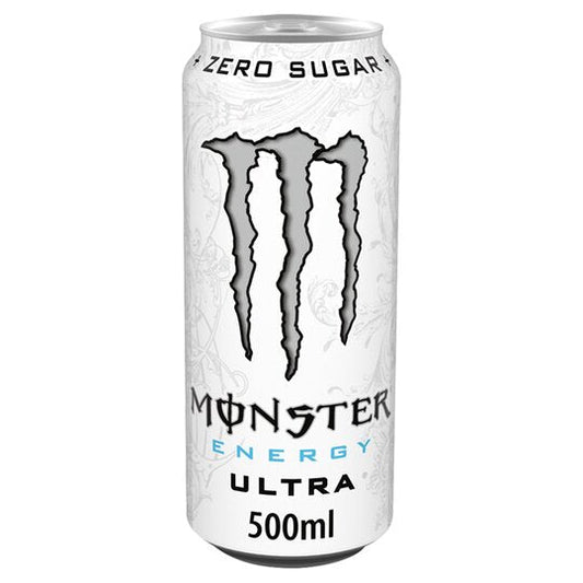 Monster Energy - Ultra Zero Sugar - 500ml (PMP £1.65)
