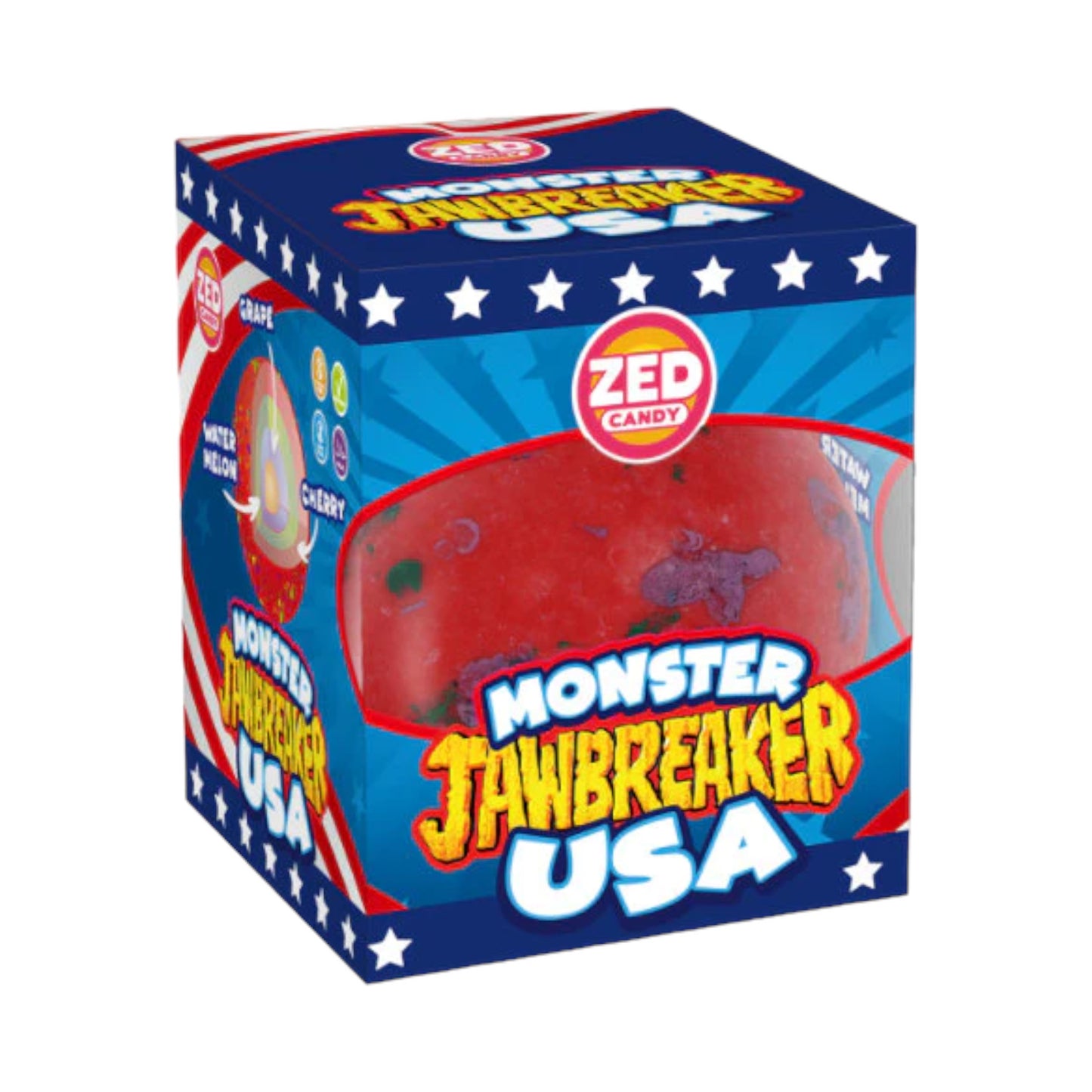 Zed Candy USA Monster Jawbreaker In A Box - 310g